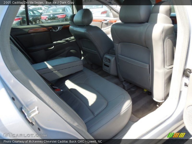 Blue Ice / Dark Gray 2005 Cadillac DeVille Sedan