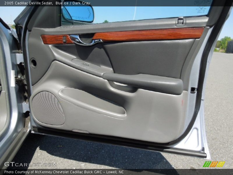 Blue Ice / Dark Gray 2005 Cadillac DeVille Sedan