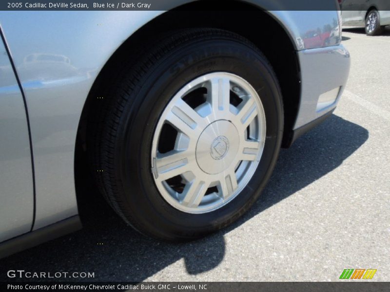 Blue Ice / Dark Gray 2005 Cadillac DeVille Sedan