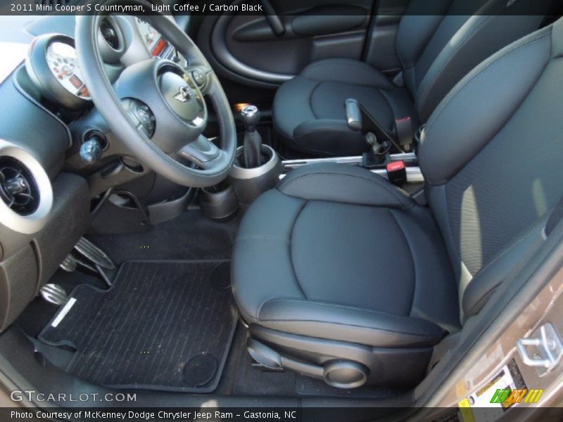 Light Coffee / Carbon Black 2011 Mini Cooper S Countryman
