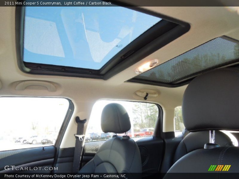 Light Coffee / Carbon Black 2011 Mini Cooper S Countryman