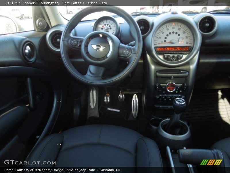 Light Coffee / Carbon Black 2011 Mini Cooper S Countryman