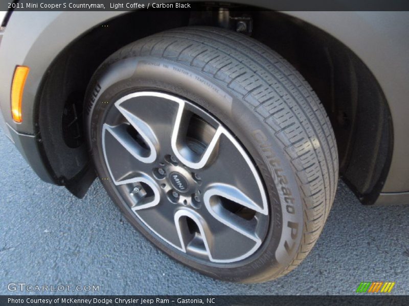 Light Coffee / Carbon Black 2011 Mini Cooper S Countryman