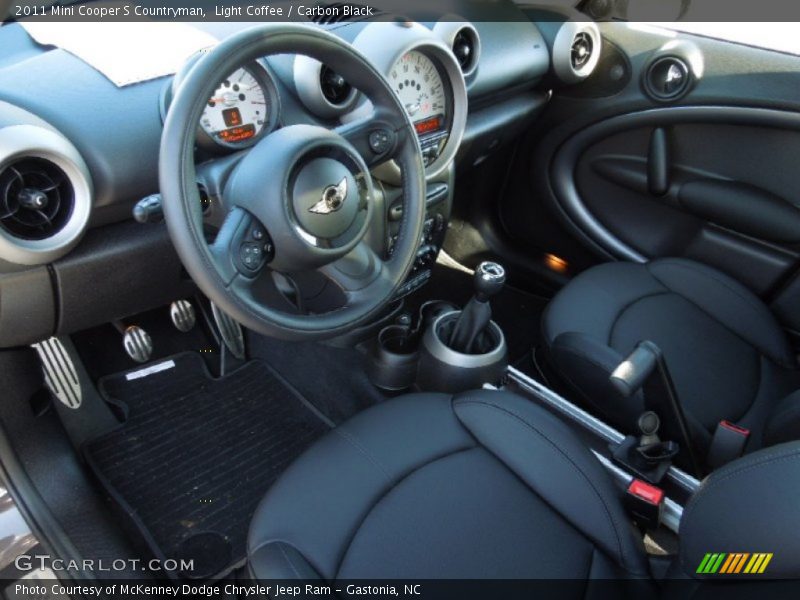 Light Coffee / Carbon Black 2011 Mini Cooper S Countryman