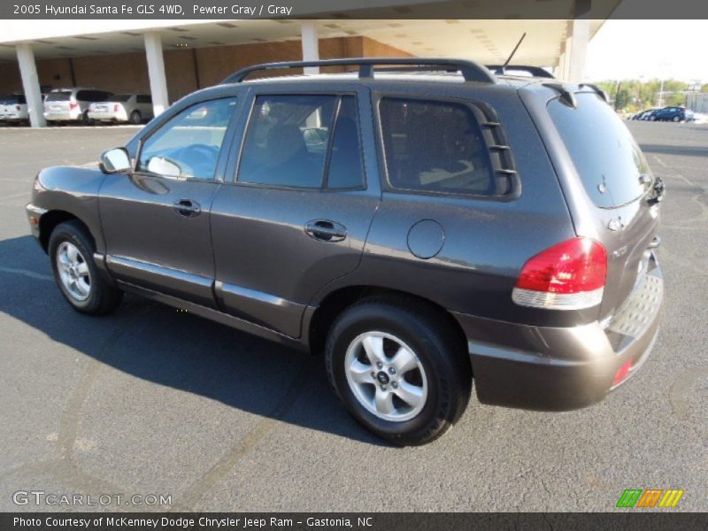 Pewter Gray / Gray 2005 Hyundai Santa Fe GLS 4WD