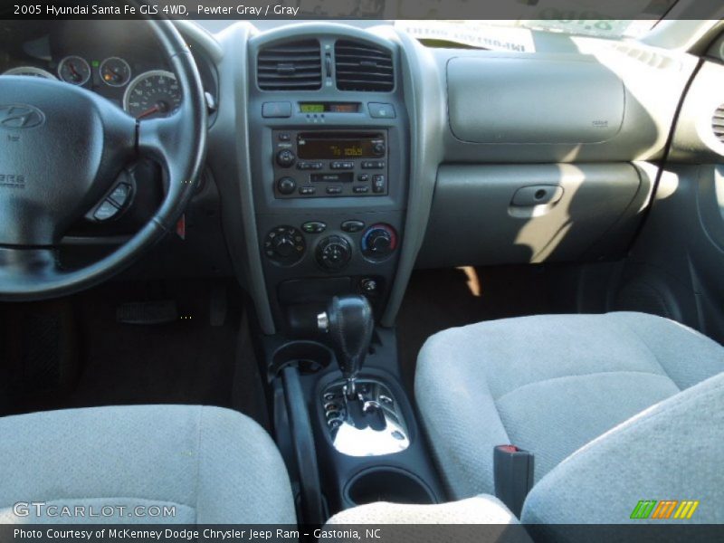 Pewter Gray / Gray 2005 Hyundai Santa Fe GLS 4WD