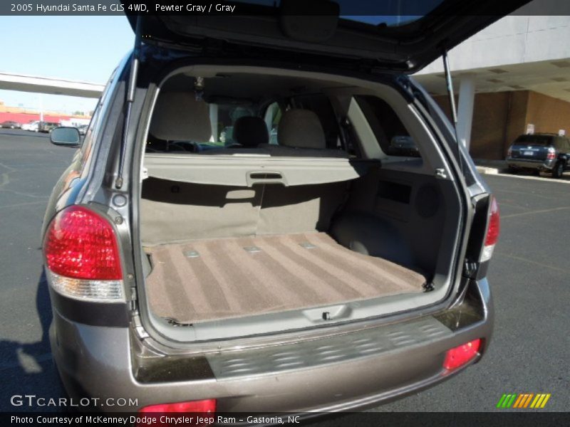 Pewter Gray / Gray 2005 Hyundai Santa Fe GLS 4WD