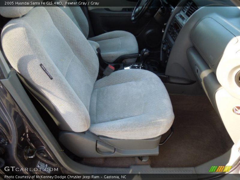 Pewter Gray / Gray 2005 Hyundai Santa Fe GLS 4WD