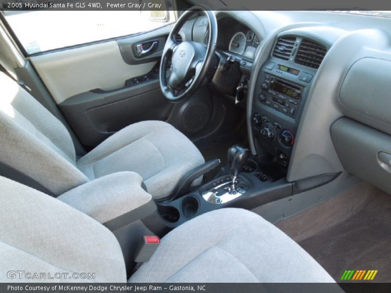 Pewter Gray / Gray 2005 Hyundai Santa Fe GLS 4WD