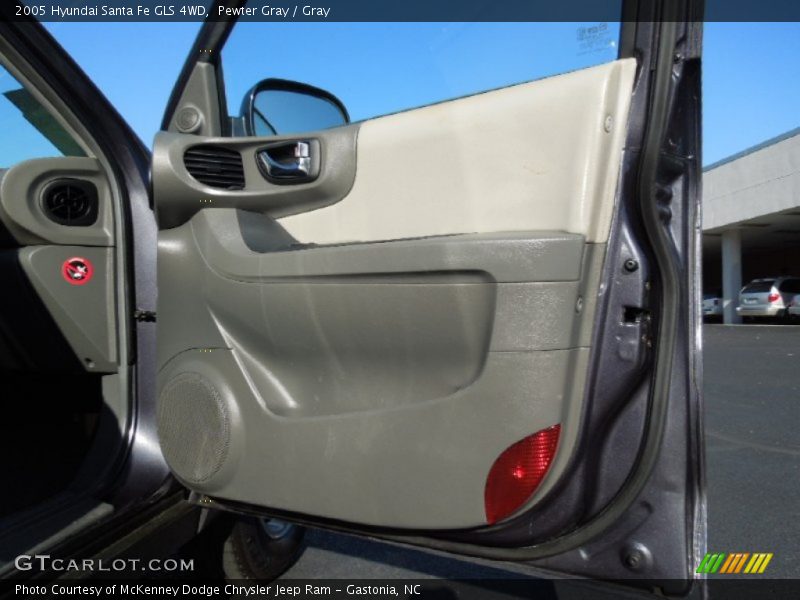 Pewter Gray / Gray 2005 Hyundai Santa Fe GLS 4WD