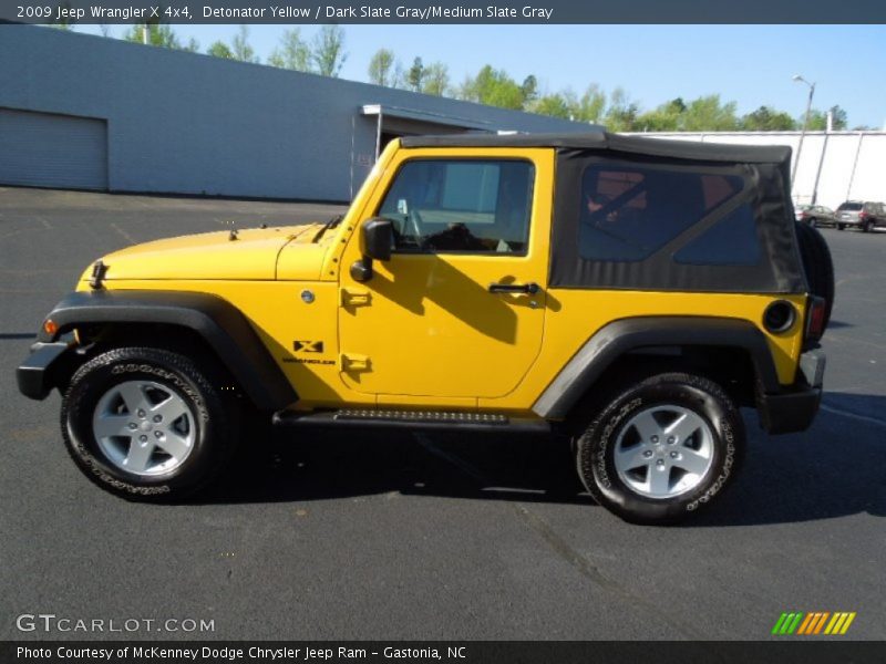  2009 Wrangler X 4x4 Detonator Yellow