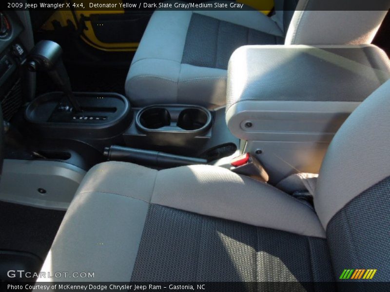 Detonator Yellow / Dark Slate Gray/Medium Slate Gray 2009 Jeep Wrangler X 4x4