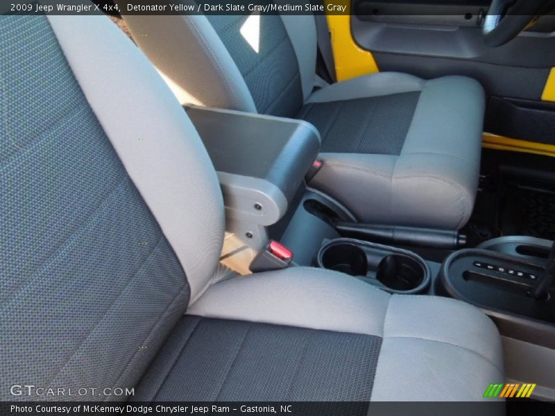 Detonator Yellow / Dark Slate Gray/Medium Slate Gray 2009 Jeep Wrangler X 4x4
