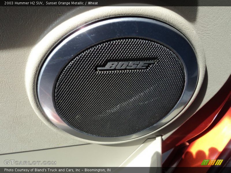 Audio System of 2003 H2 SUV