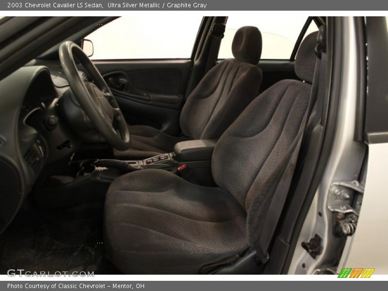 Front Seat of 2003 Cavalier LS Sedan