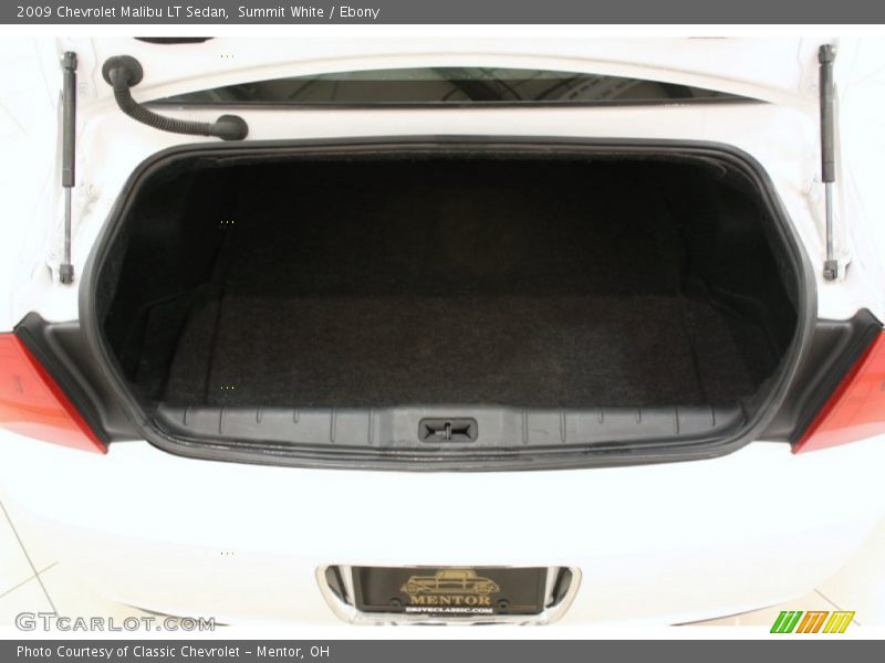 Summit White / Ebony 2009 Chevrolet Malibu LT Sedan