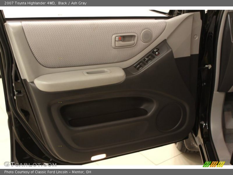 Black / Ash Gray 2007 Toyota Highlander 4WD