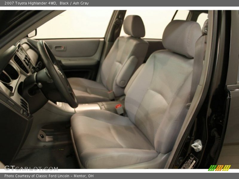 Black / Ash Gray 2007 Toyota Highlander 4WD