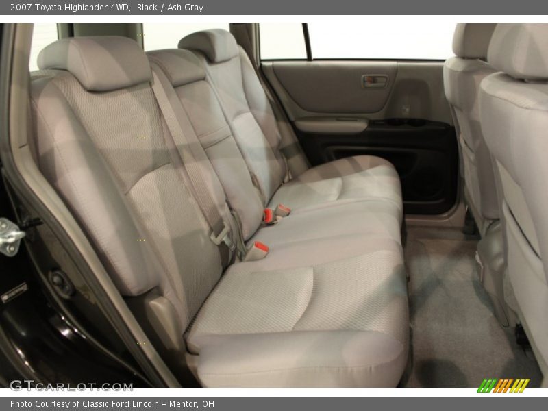 Black / Ash Gray 2007 Toyota Highlander 4WD