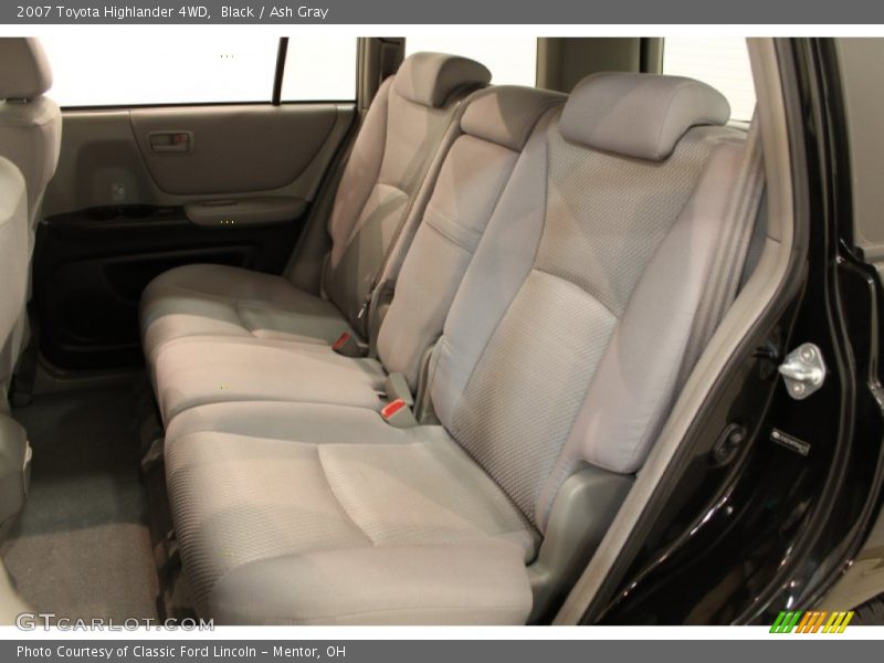 Black / Ash Gray 2007 Toyota Highlander 4WD
