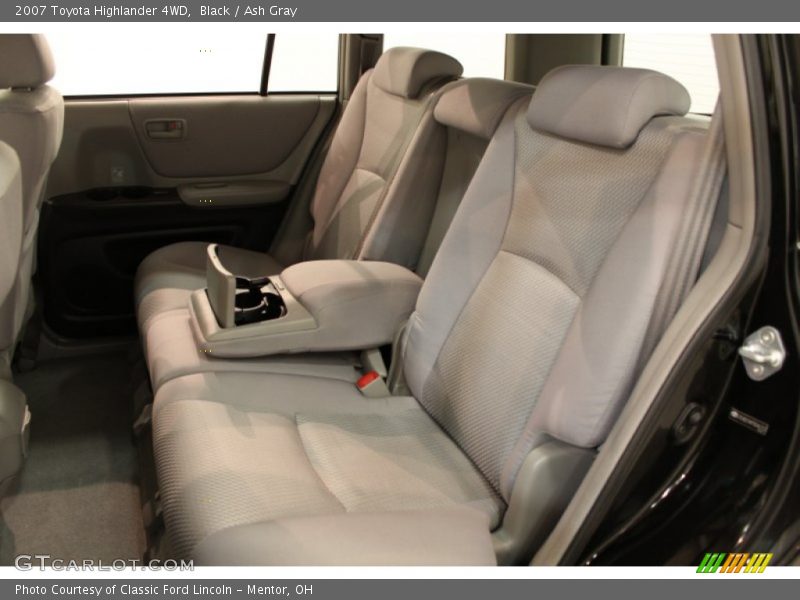Black / Ash Gray 2007 Toyota Highlander 4WD