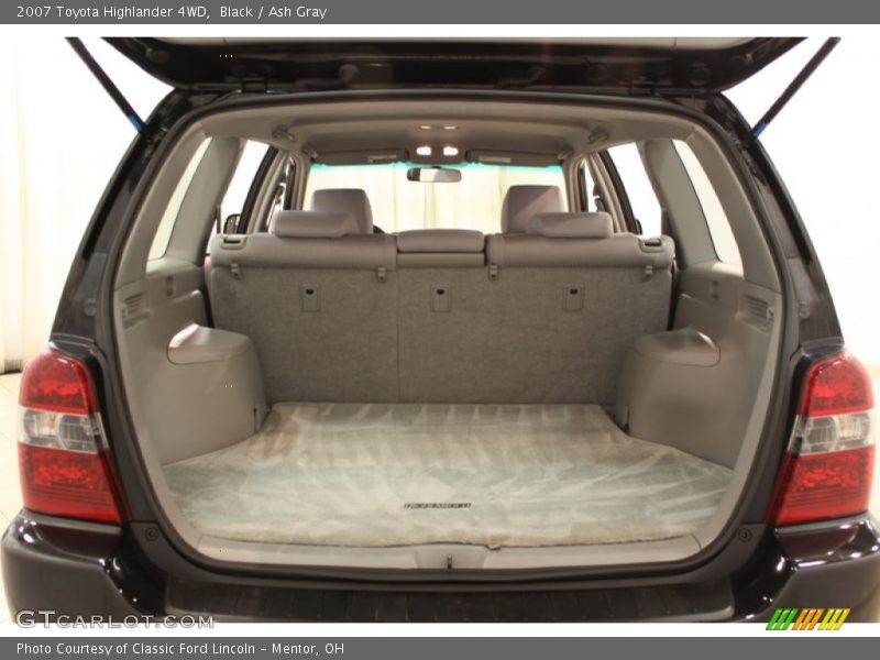 Black / Ash Gray 2007 Toyota Highlander 4WD