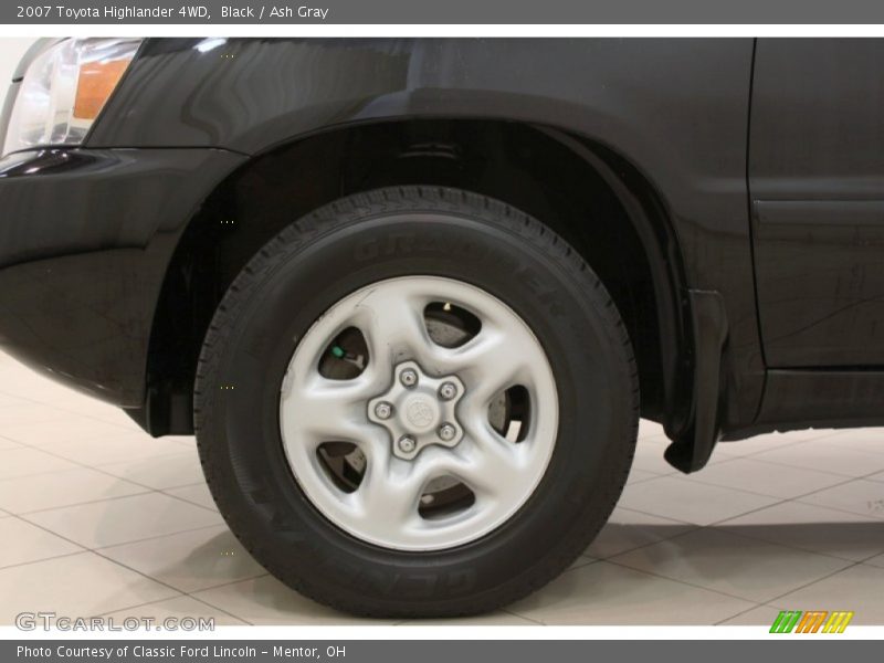 Black / Ash Gray 2007 Toyota Highlander 4WD