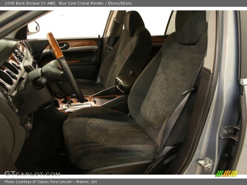 Blue Gold Crystal Metallic / Ebony/Ebony 2008 Buick Enclave CX AWD