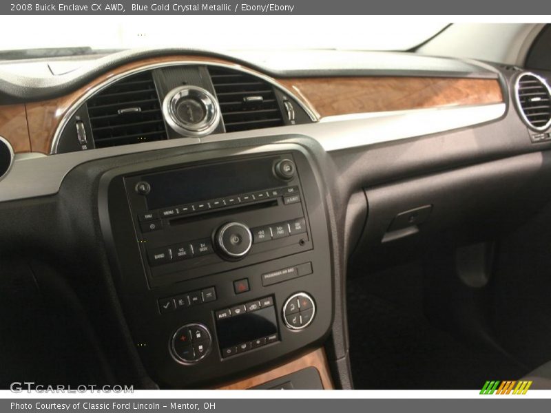 Blue Gold Crystal Metallic / Ebony/Ebony 2008 Buick Enclave CX AWD