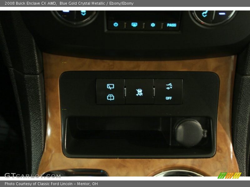 Blue Gold Crystal Metallic / Ebony/Ebony 2008 Buick Enclave CX AWD
