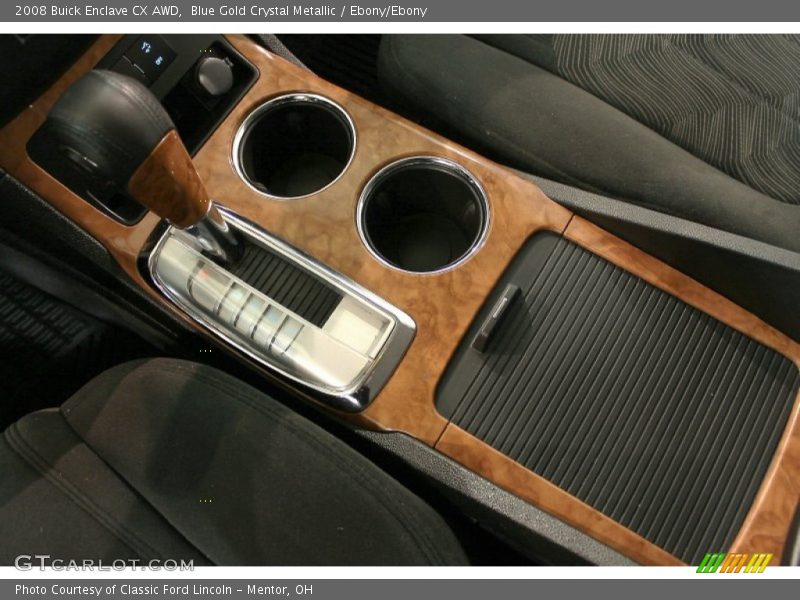 Blue Gold Crystal Metallic / Ebony/Ebony 2008 Buick Enclave CX AWD