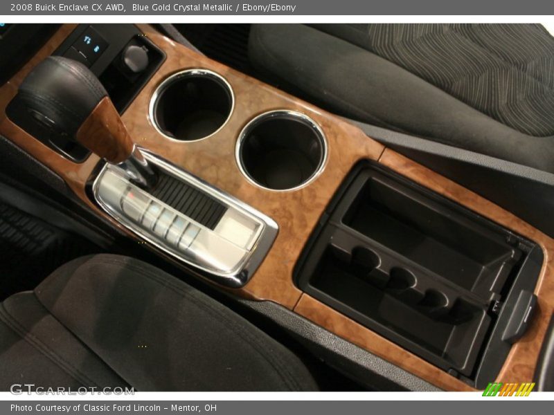 Blue Gold Crystal Metallic / Ebony/Ebony 2008 Buick Enclave CX AWD