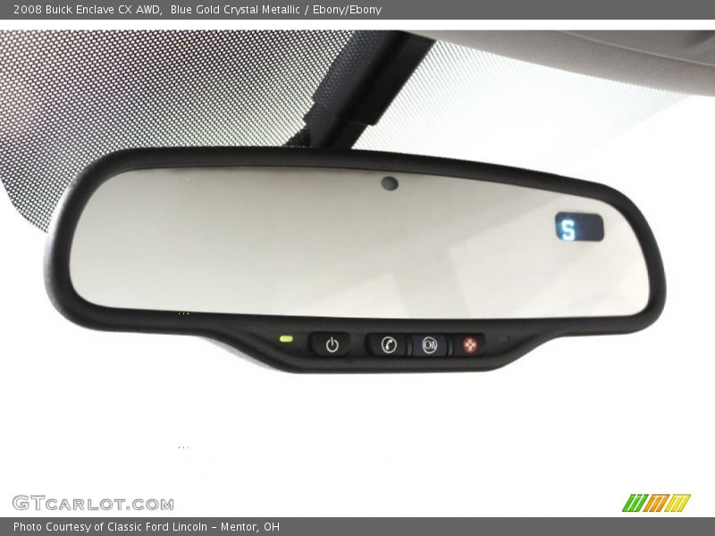 Blue Gold Crystal Metallic / Ebony/Ebony 2008 Buick Enclave CX AWD
