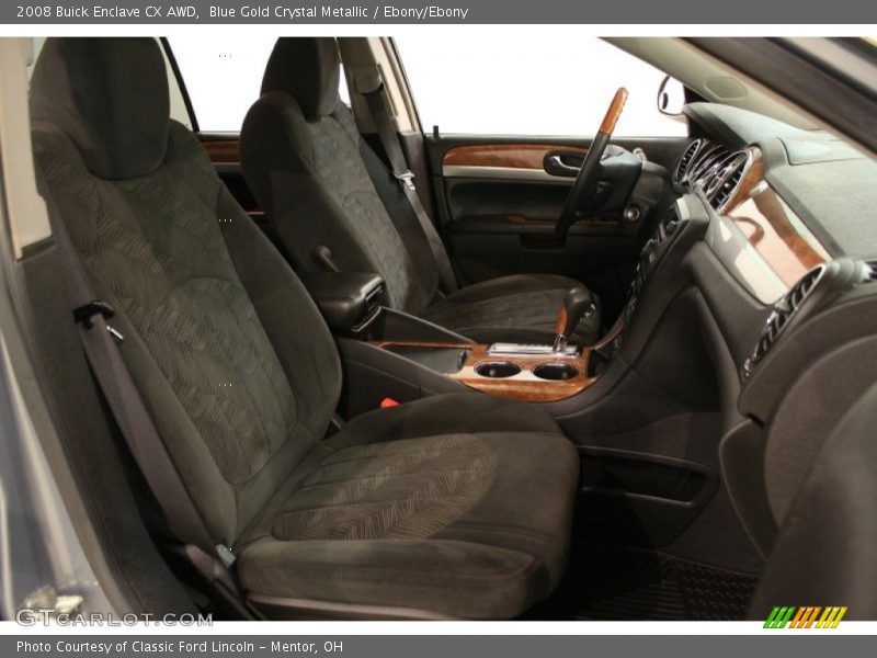 Blue Gold Crystal Metallic / Ebony/Ebony 2008 Buick Enclave CX AWD