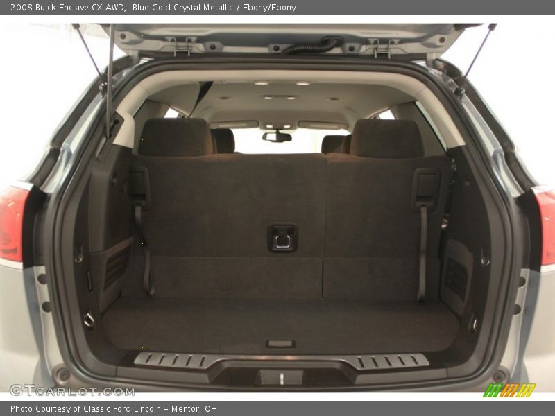 Blue Gold Crystal Metallic / Ebony/Ebony 2008 Buick Enclave CX AWD