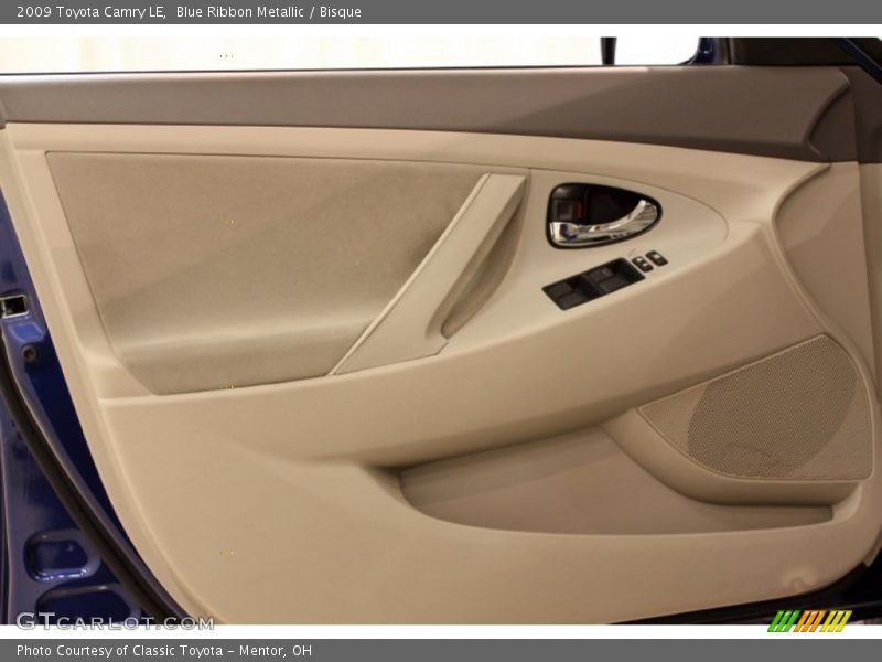 Blue Ribbon Metallic / Bisque 2009 Toyota Camry LE