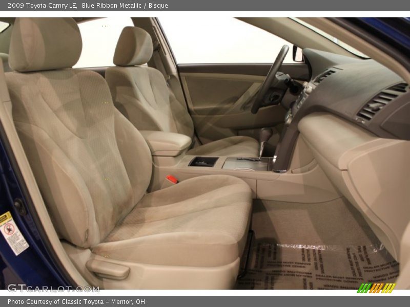 Blue Ribbon Metallic / Bisque 2009 Toyota Camry LE
