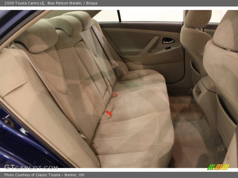Blue Ribbon Metallic / Bisque 2009 Toyota Camry LE