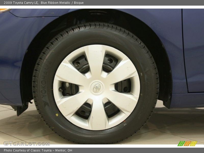 Blue Ribbon Metallic / Bisque 2009 Toyota Camry LE