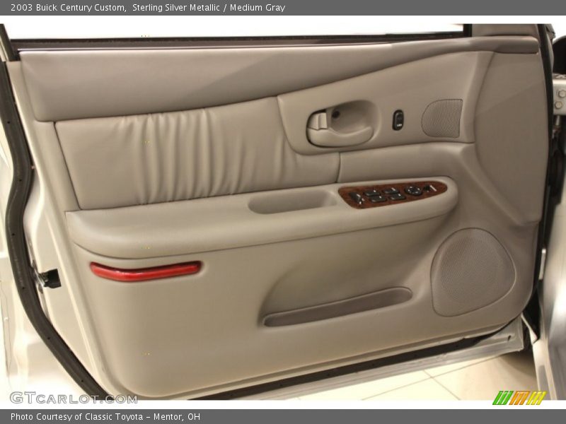 Sterling Silver Metallic / Medium Gray 2003 Buick Century Custom