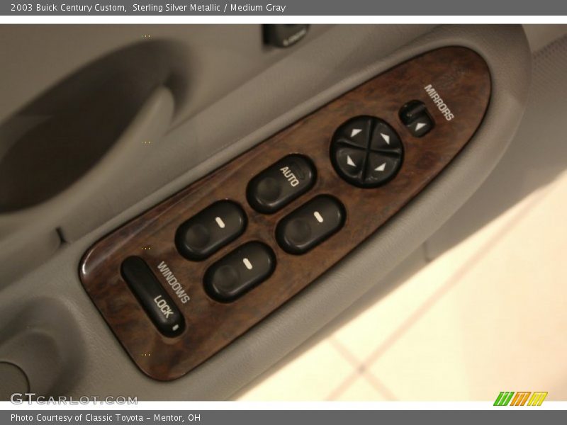 Sterling Silver Metallic / Medium Gray 2003 Buick Century Custom
