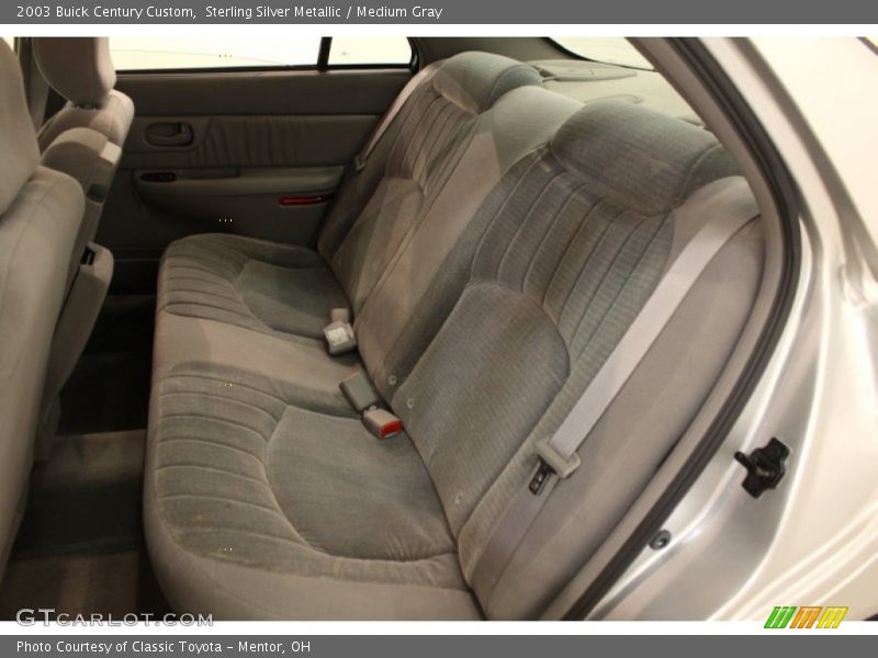 Sterling Silver Metallic / Medium Gray 2003 Buick Century Custom