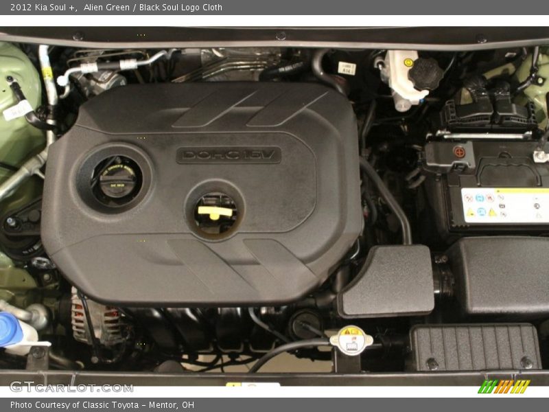  2012 Soul + Engine - 2.0 Liter DOHC 16-Valve CVVT 4 Cylinder