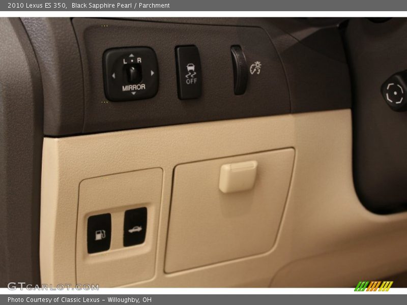 Black Sapphire Pearl / Parchment 2010 Lexus ES 350