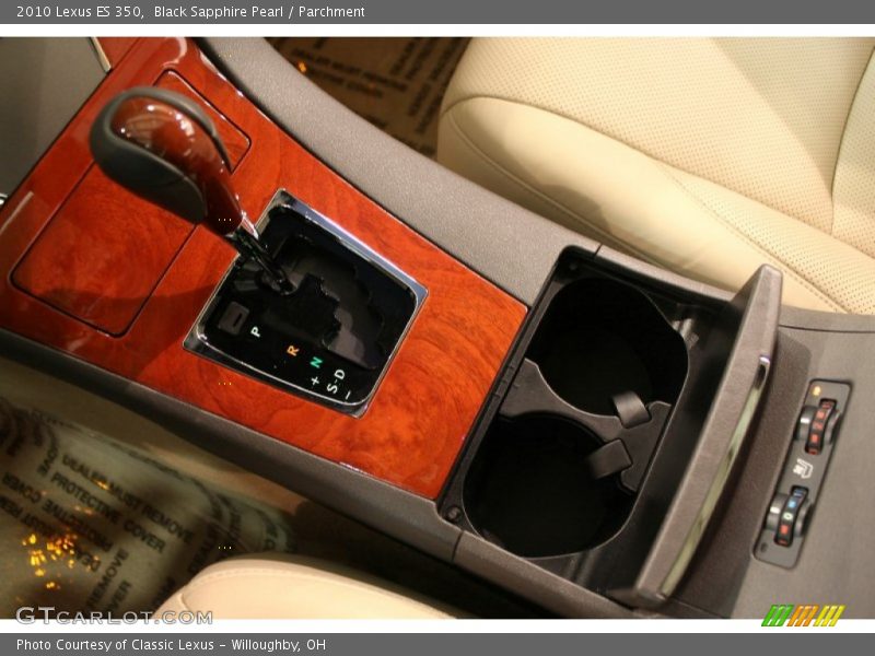 Black Sapphire Pearl / Parchment 2010 Lexus ES 350