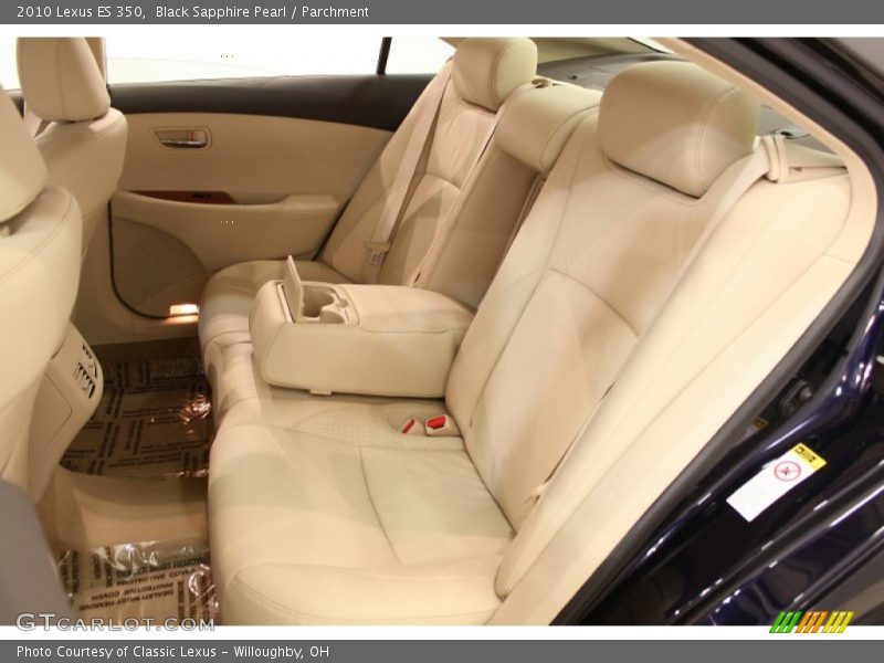 Black Sapphire Pearl / Parchment 2010 Lexus ES 350