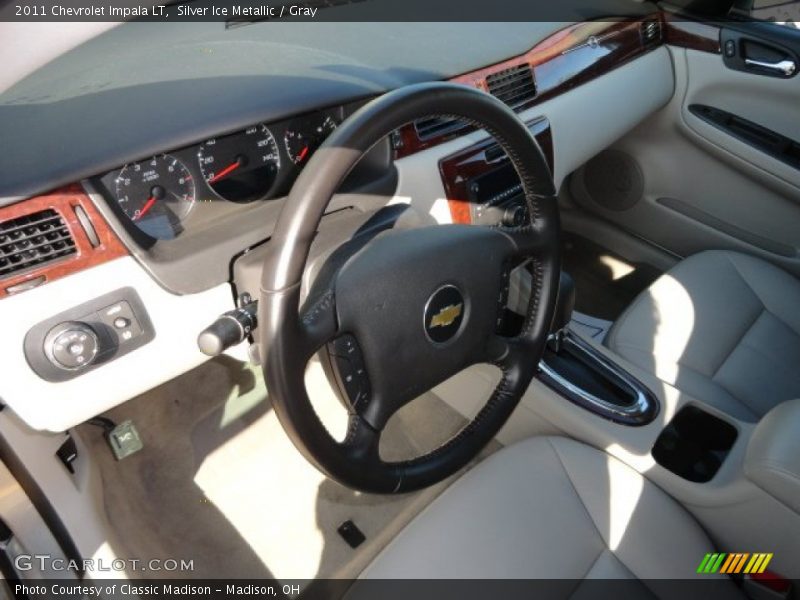 Silver Ice Metallic / Gray 2011 Chevrolet Impala LT
