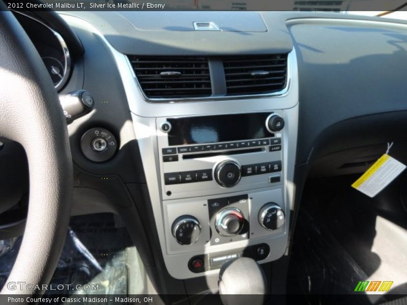 Silver Ice Metallic / Ebony 2012 Chevrolet Malibu LT