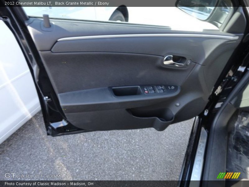 Black Granite Metallic / Ebony 2012 Chevrolet Malibu LT