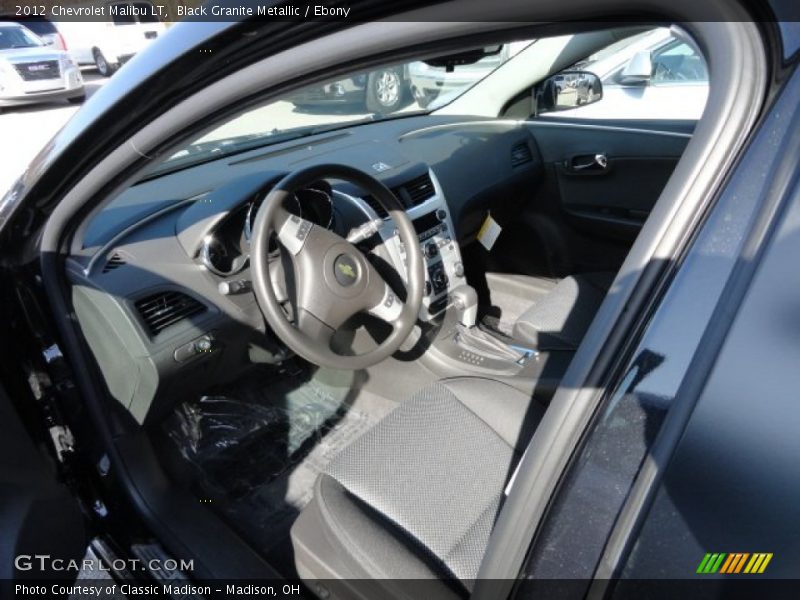 Black Granite Metallic / Ebony 2012 Chevrolet Malibu LT